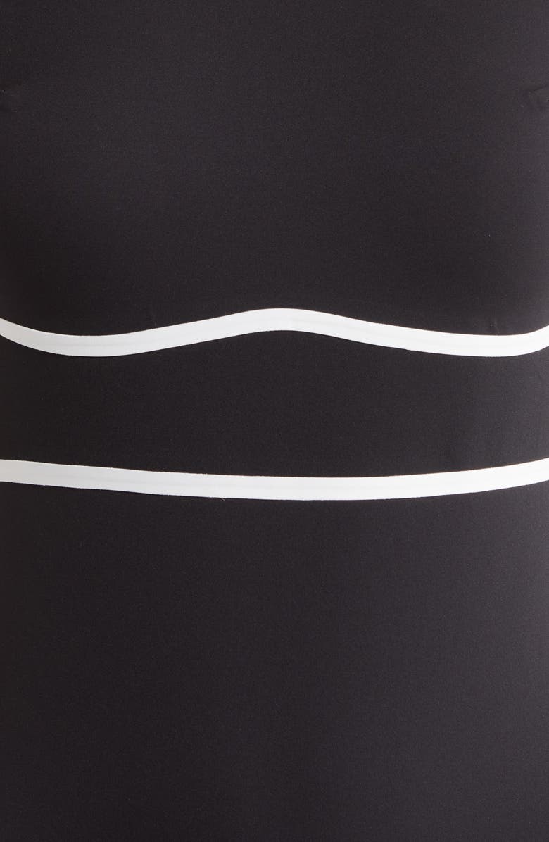 Rip Curl Mirage Fusion High Neck One-Piece Swimsuit, Alternate, color, Black