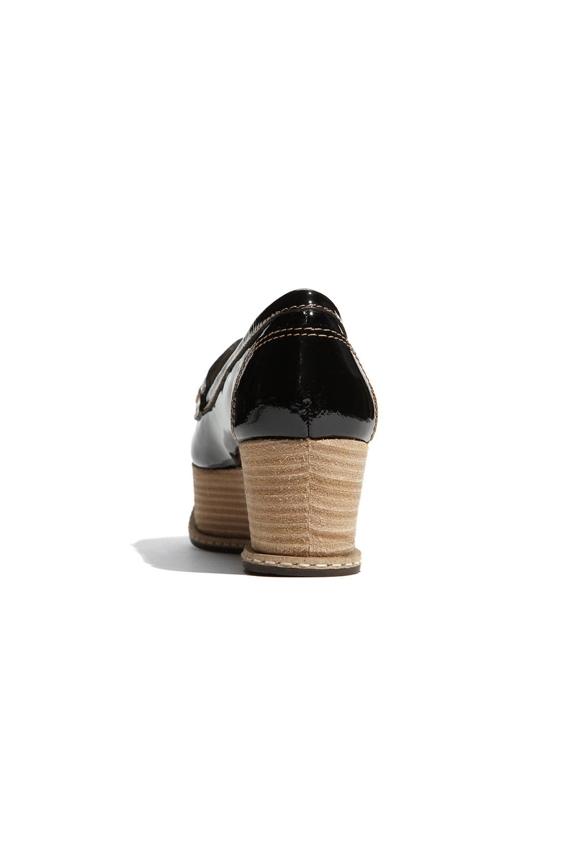 'Nikki' Platform Loafer, Alternate, color, BLACK PATENT