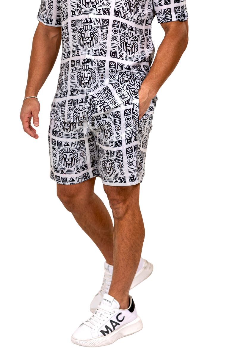 Marthyr Drawstring Shorts, Alternate, color, WHITE