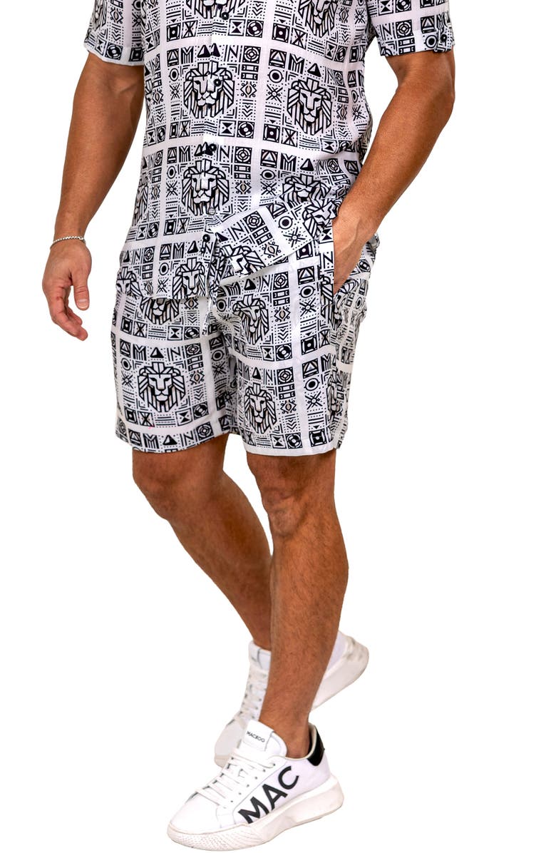 Maceoo Marthyr Drawstring Shorts, Alternate, color, 