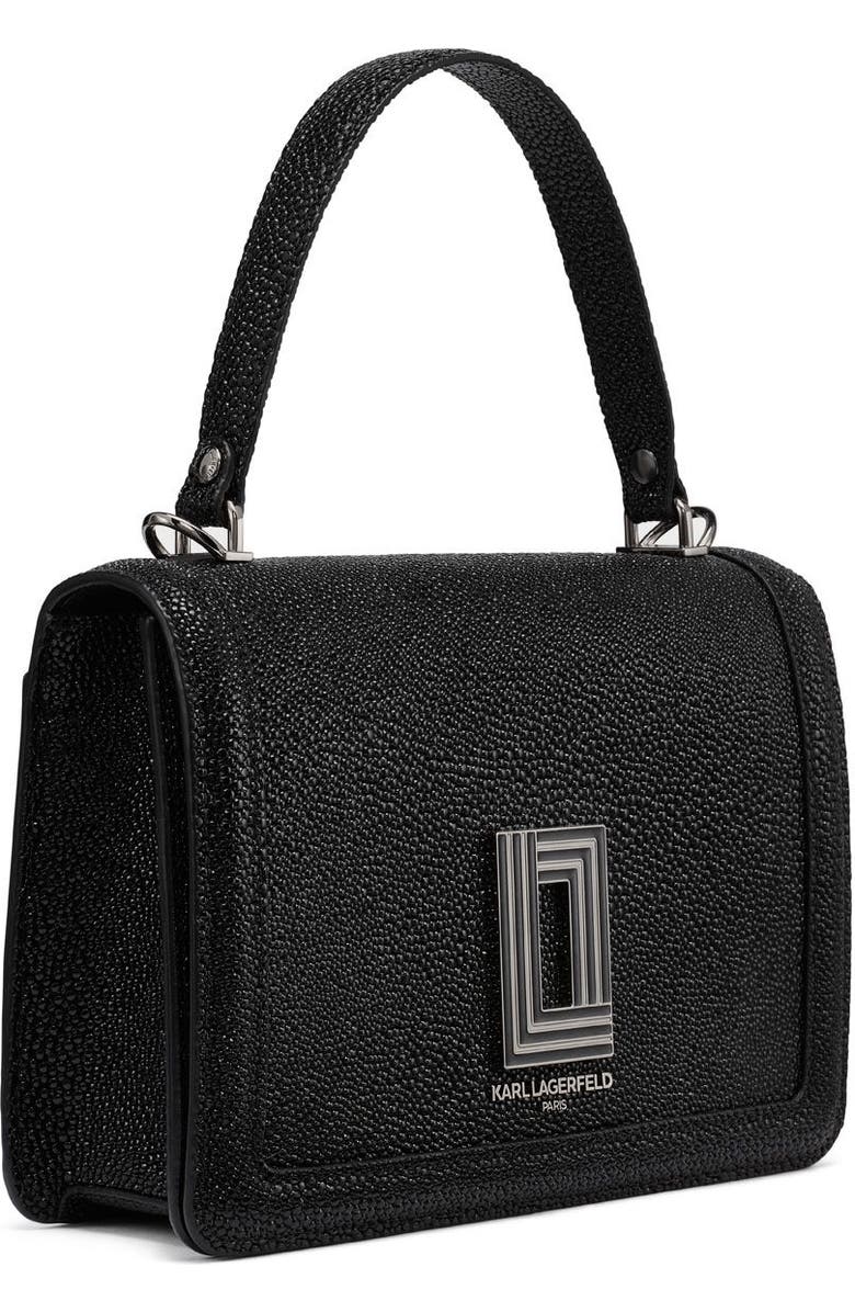 KARL LAGERFELD PARIS Simone Crossbody, Alternate, color, Black