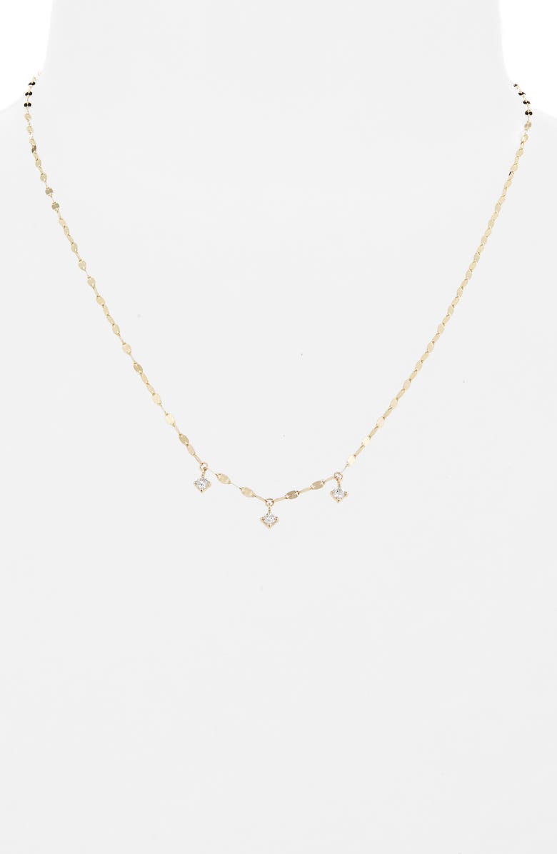 LANA Diamond Rain Necklace, Alternate, color, 