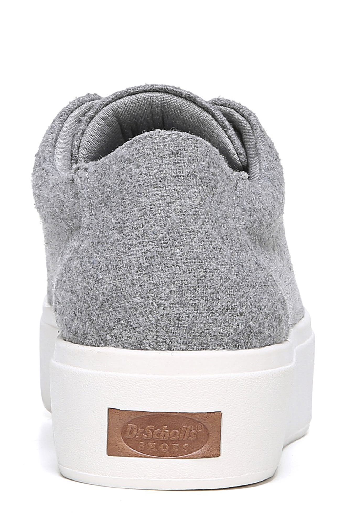 Kinney Platform Sneaker, Alternate, color, GREY FABRIC