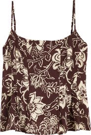 Madewell Darted Peplum Camisole