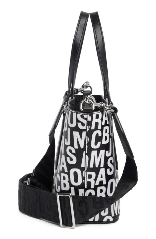 Marc Jacobs Jumbled Logo Small Tote Bag In Multi