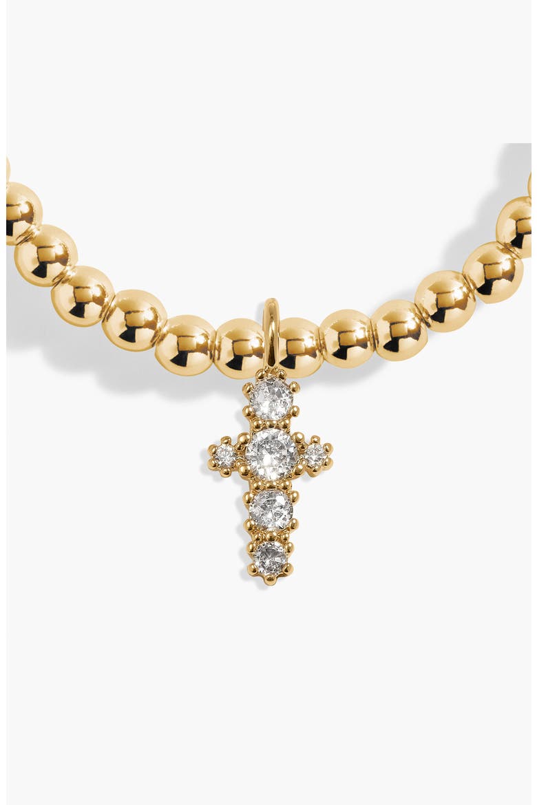 Faith A Little 'Blessing' Bracelet In Gold-Tone Plating, Alternate, color, Metallic Gold