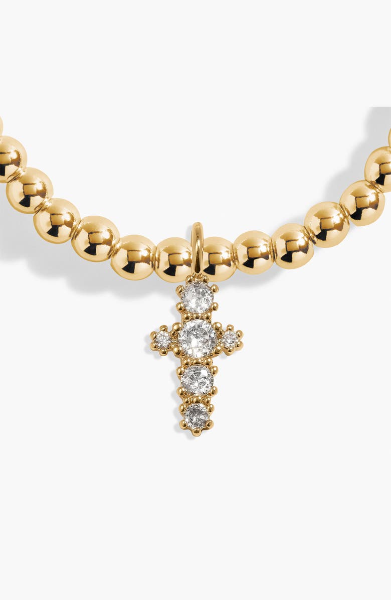 A Littles & Co Faith A Little 'Blessing' Bracelet In Gold-Tone Plating, Alternate, color, Metallic Gold