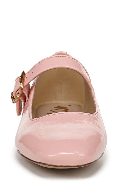 Sam Edelman Michaela Mary Jane Flat In Pink Rosette
