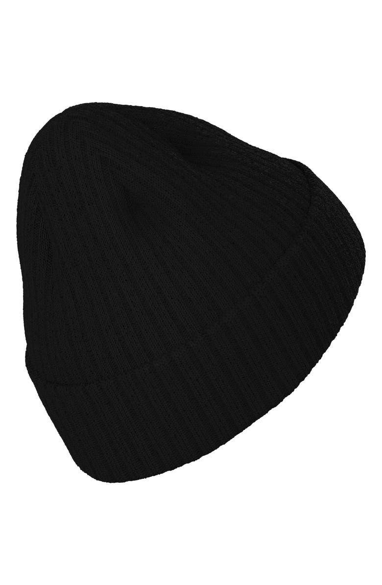adidas Altitude Folded Cuff Beanie, Alternate, color, Black