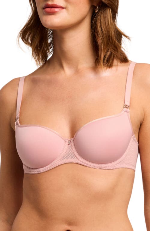Montelle Intimates Underwire Spacer Balconette Bra In Pink