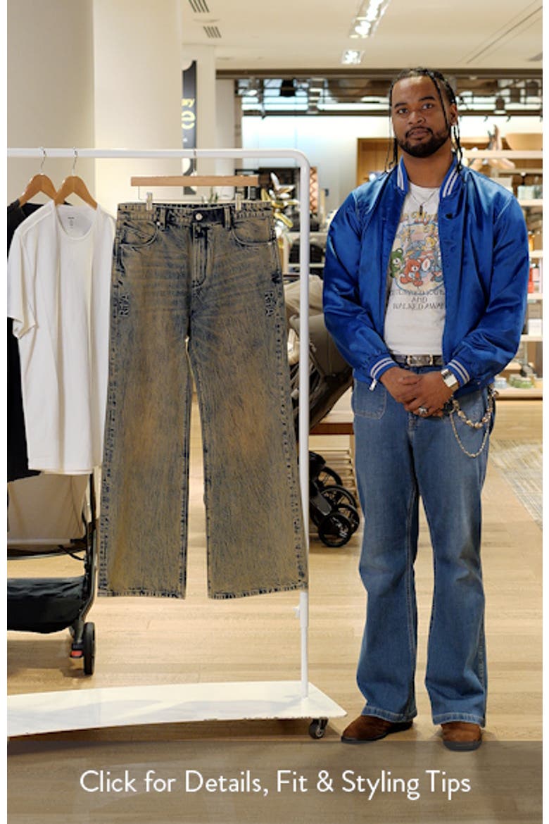 Hugh Wide Leg Flare Jeans video