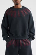 Palm Angels Big Neck Logo Sweatshirt