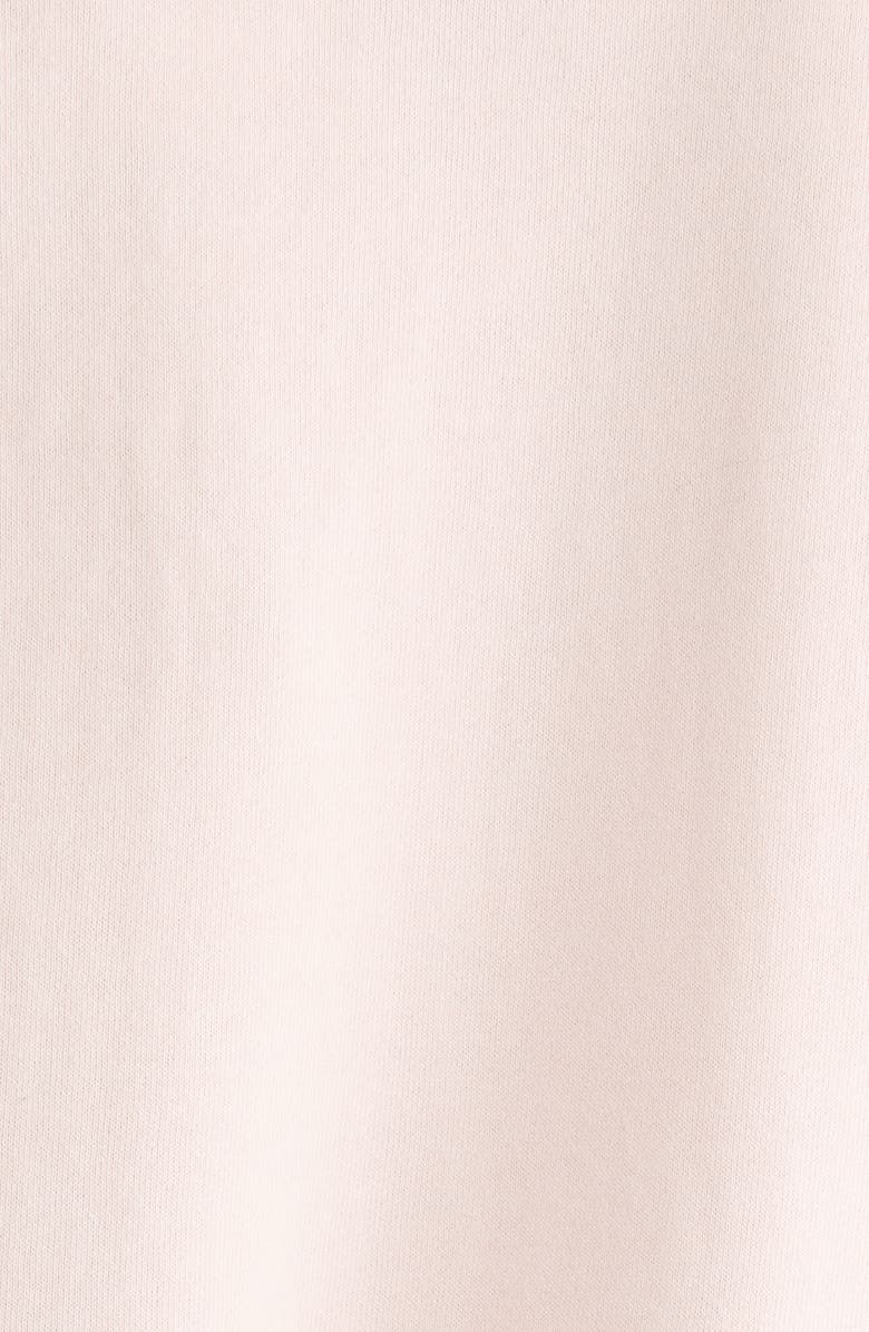 GOLDEN HOUR Embroidered Fleece Sweatshirt, Alternate, color, Mauve Morn