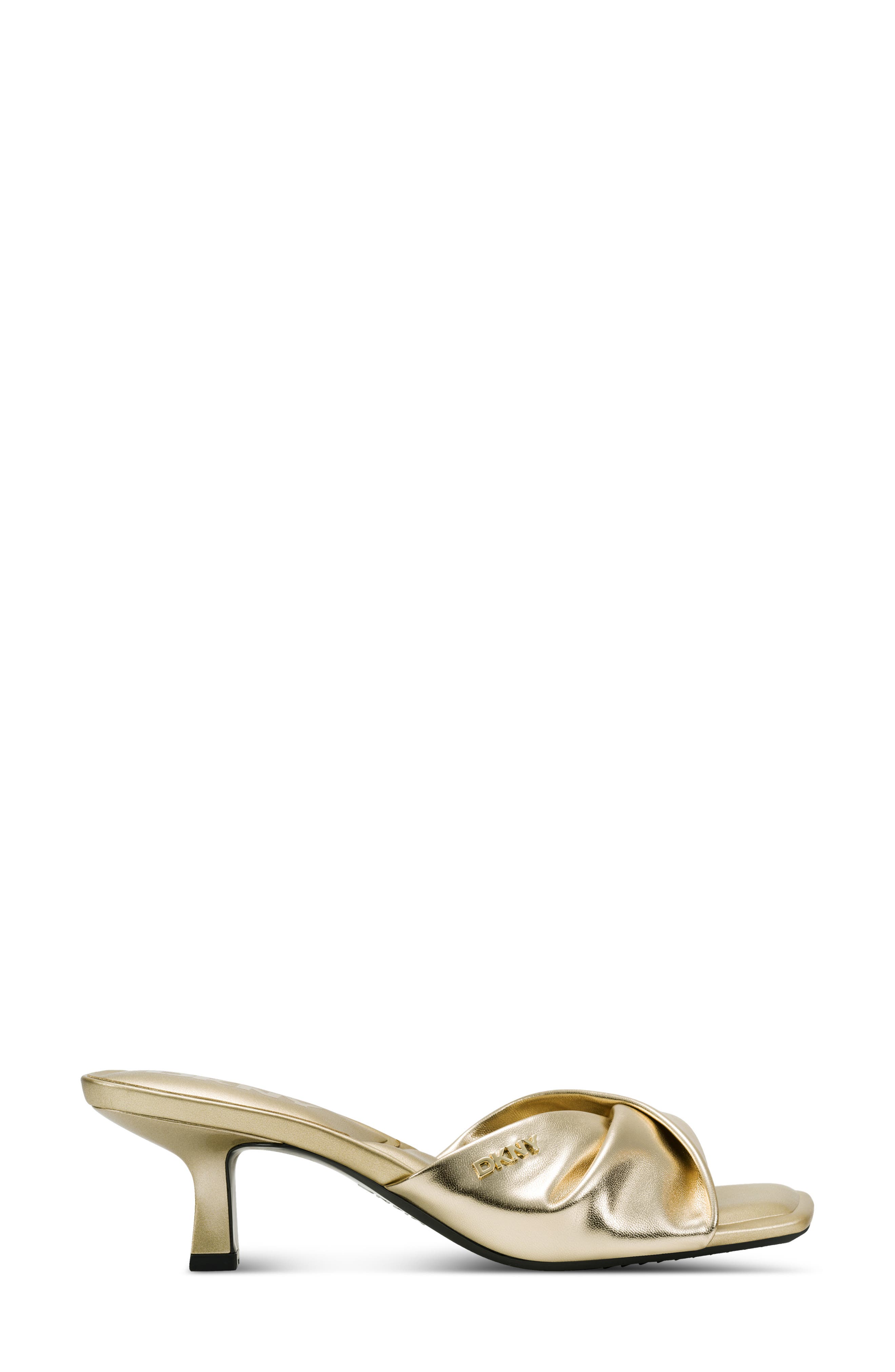 DKNY Jolaine Slide Sandal, Alternate, color, Platino