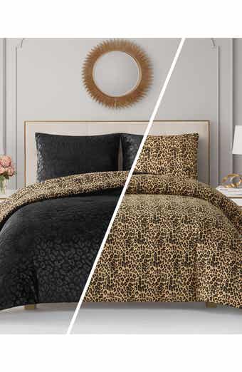 Juicy Couture Reversible Animal Print Comforter Set