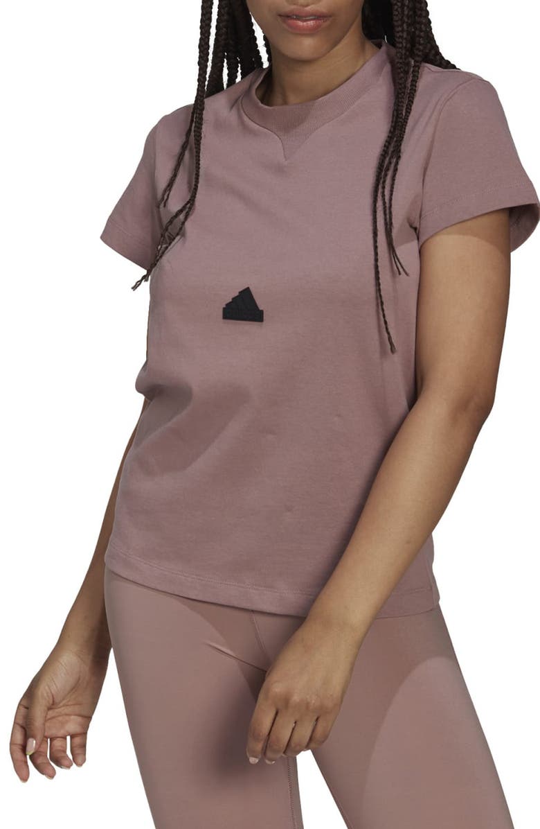 ADIDAS SPORTSWEAR Cotton T-Shirt, Main, color,