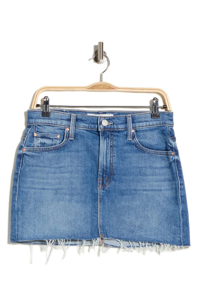 The Ditcher Mini Fray Miniskirt, Alternate, color, HEADS OR TAILS