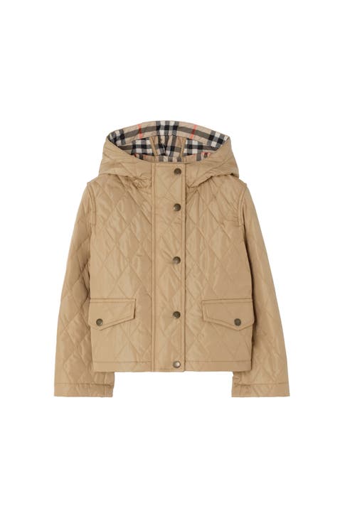 Quilted Nylon Parka