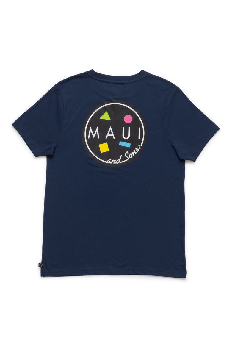 Cookie Logo Graphic T-Shirt, Alternate, color, NAVY