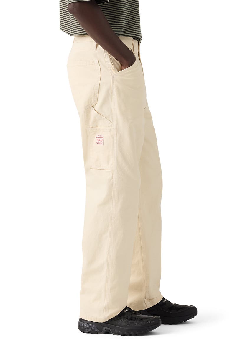 Levi's 568<sup>™</sup> Loose Straight Leg Carpenter Jeans, Alternate, color, Undyed Ecru Greige