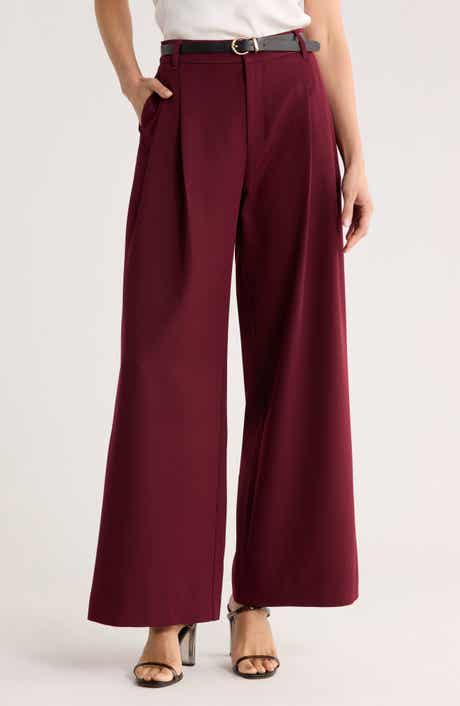 Gemma + Jane Double Pleat Wide Leg Pants