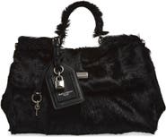 Dolce&Gabbana My Sicily East/West Genuine Calf Hair Top Handle Bag