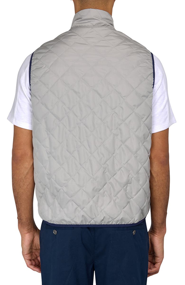 CONSTRUCT Solid Reversible Vest, Alternate, color, Navy