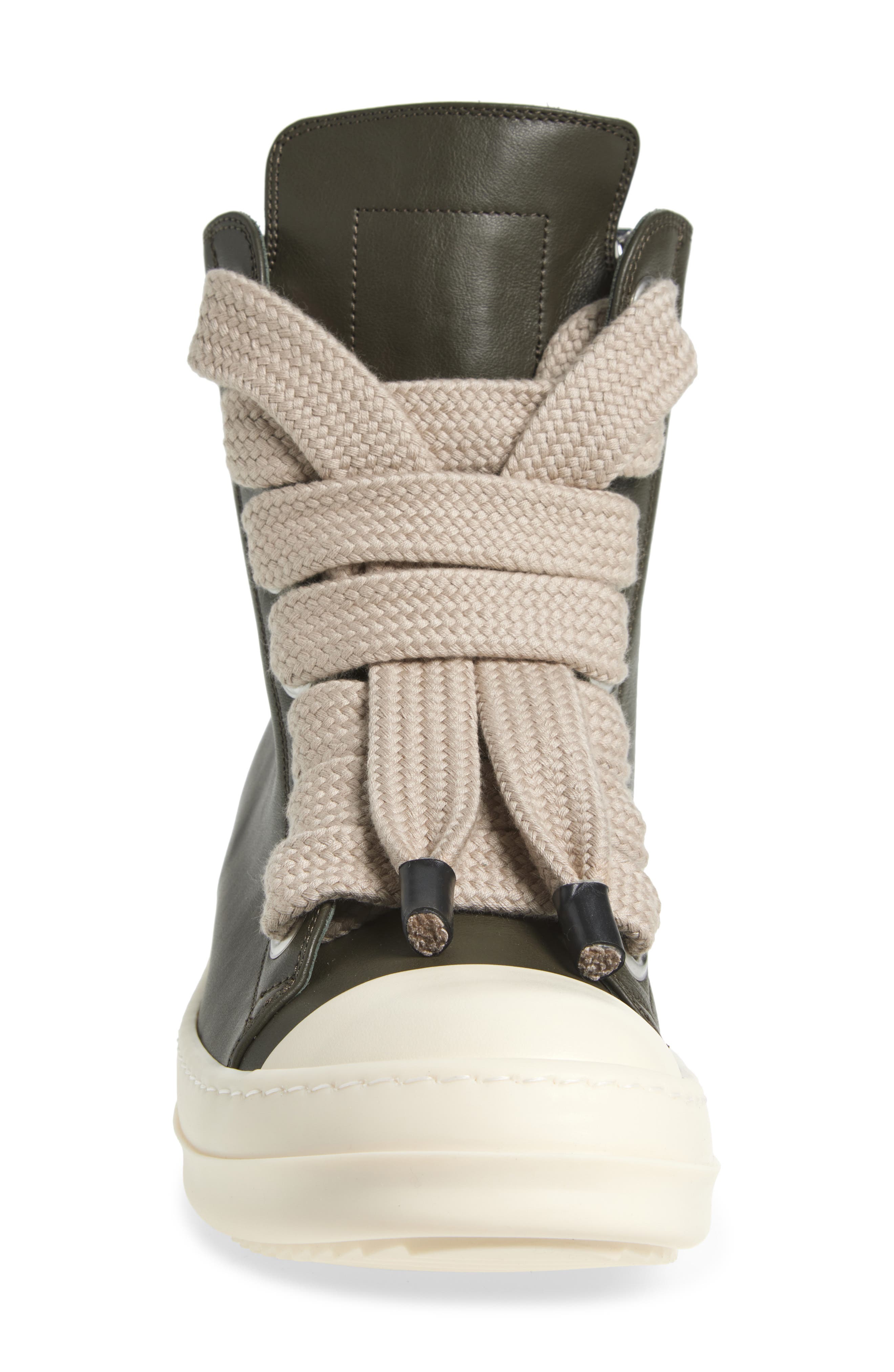 Rick Owens Jumbolaced High Top Sneaker, Alternate, color, 