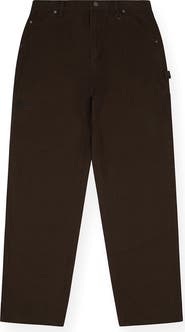 PAPER PLANES Script Logo Cotton Canvas Carpenter Pants