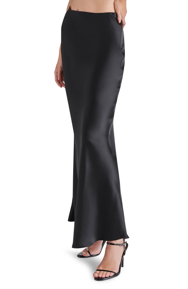Steve Madden Jeannie Satin Maxi Skirt, Alternate, color,