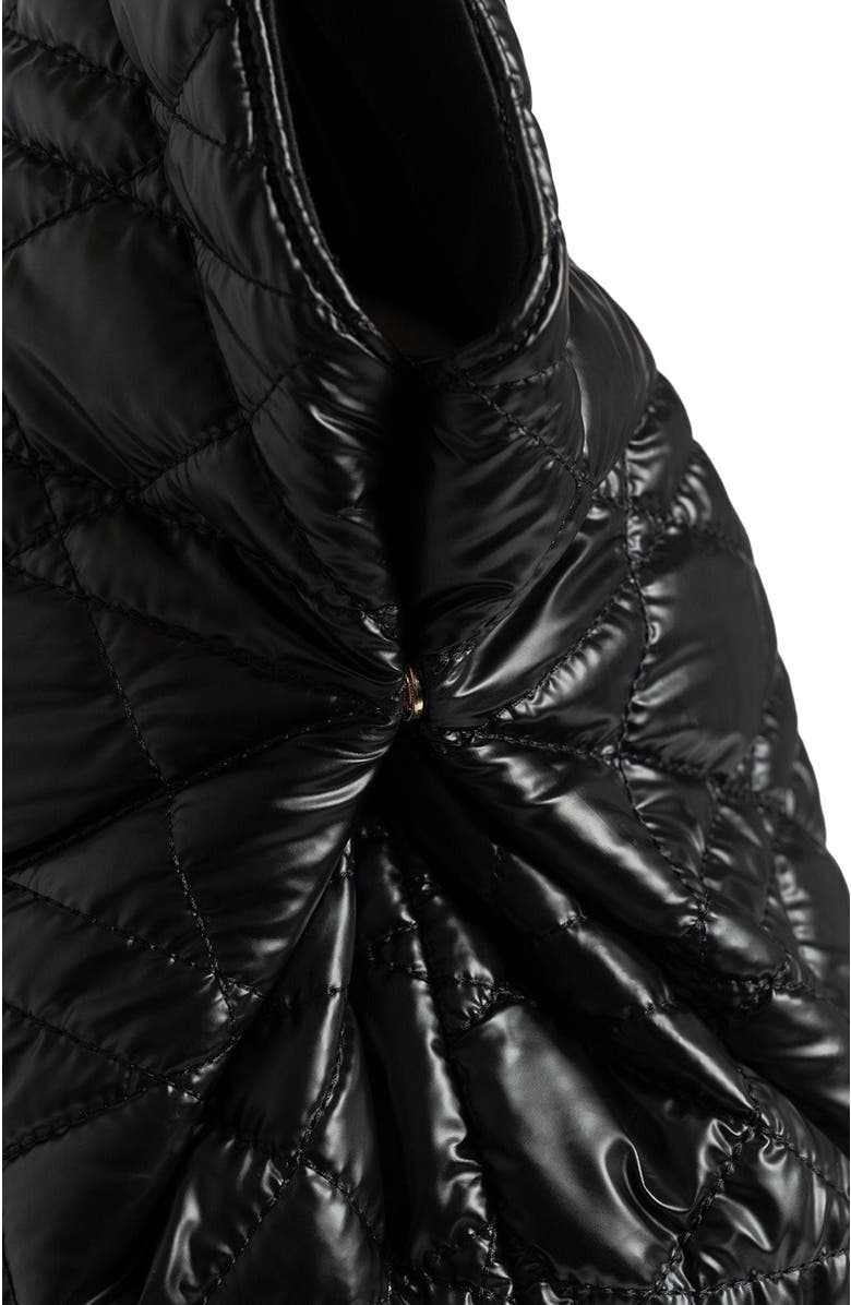 Saint + Sofia Large Stella Quilted Shoulder Tote Bag, Alternate, color, Black