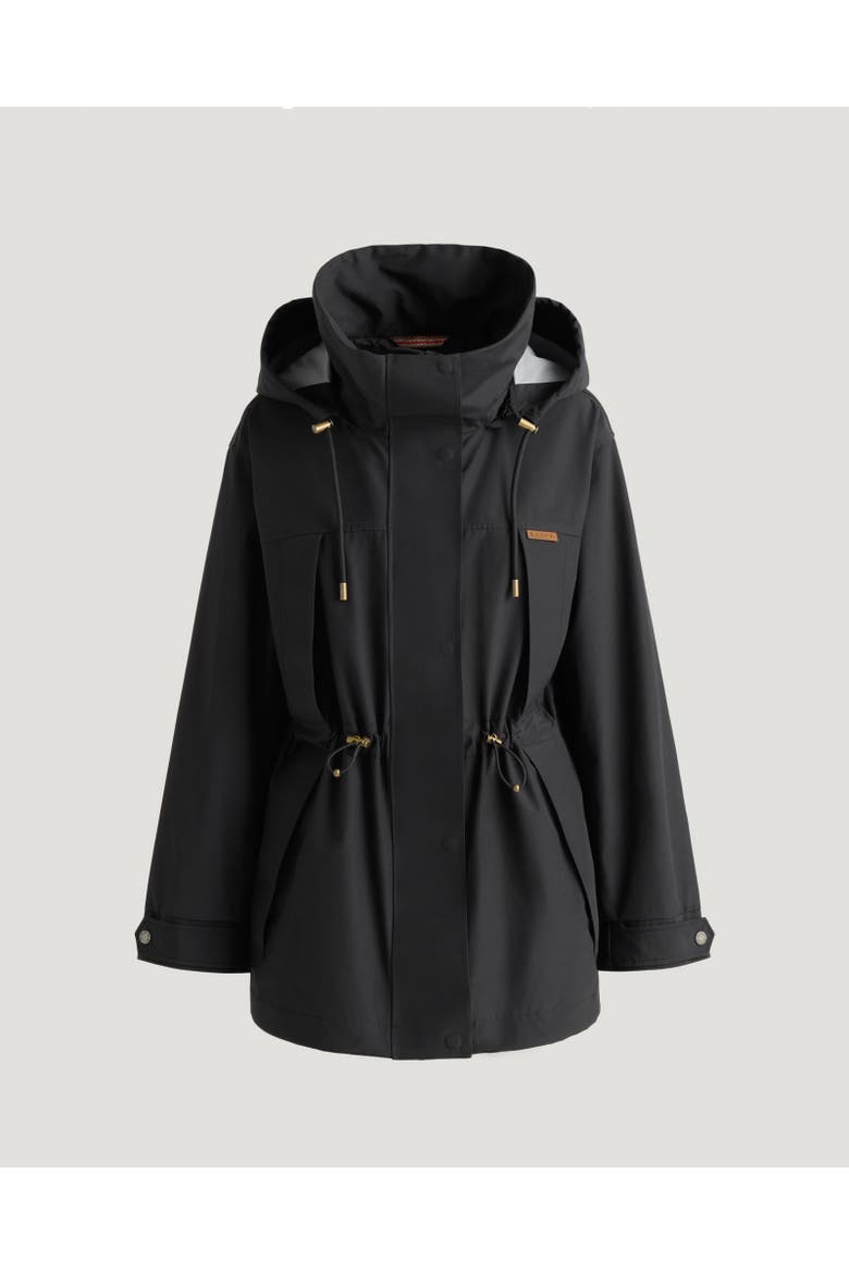 Womens Harfang Signature Parka, Alternate, color, BLACK