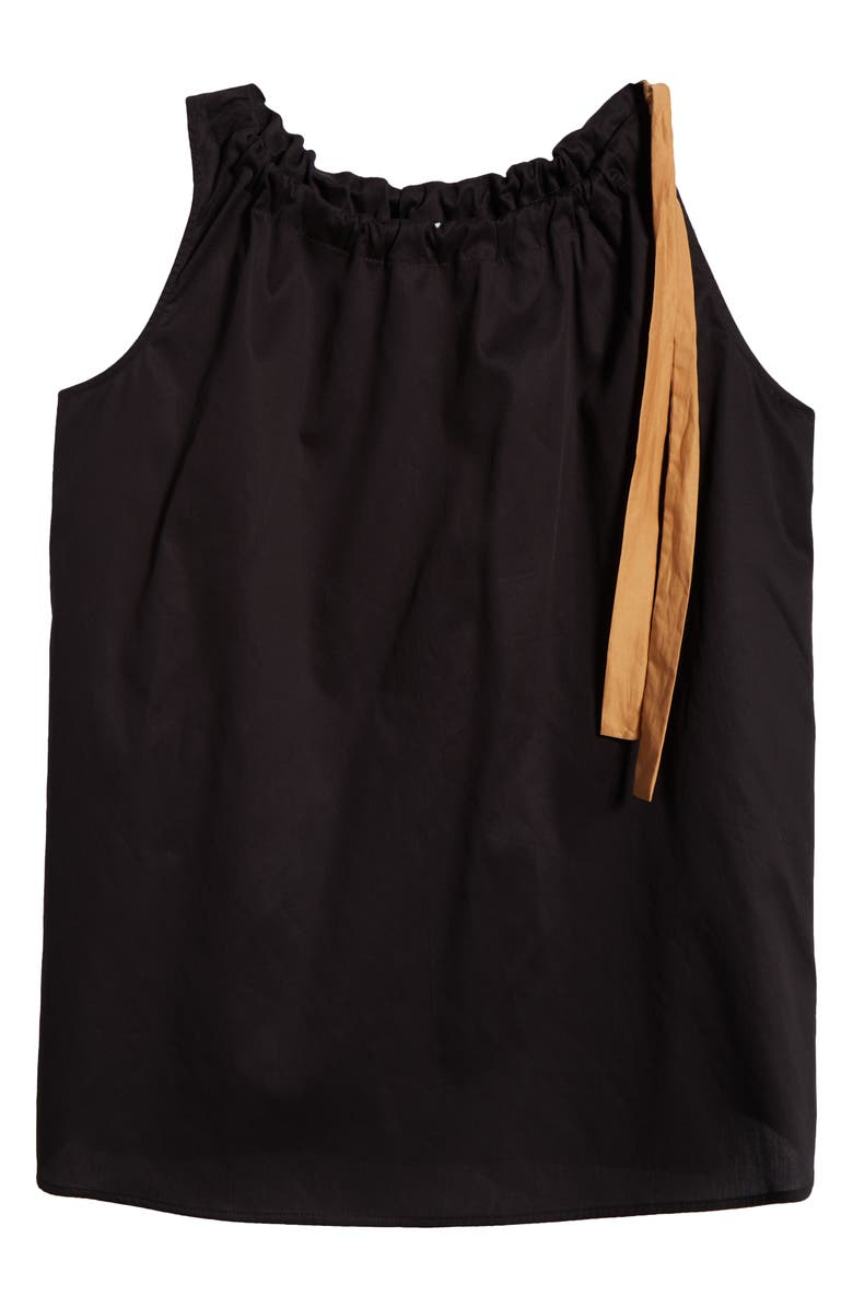 HARSHMAN Acadia Sleeveless Cotton Top, Alternate, color, Black