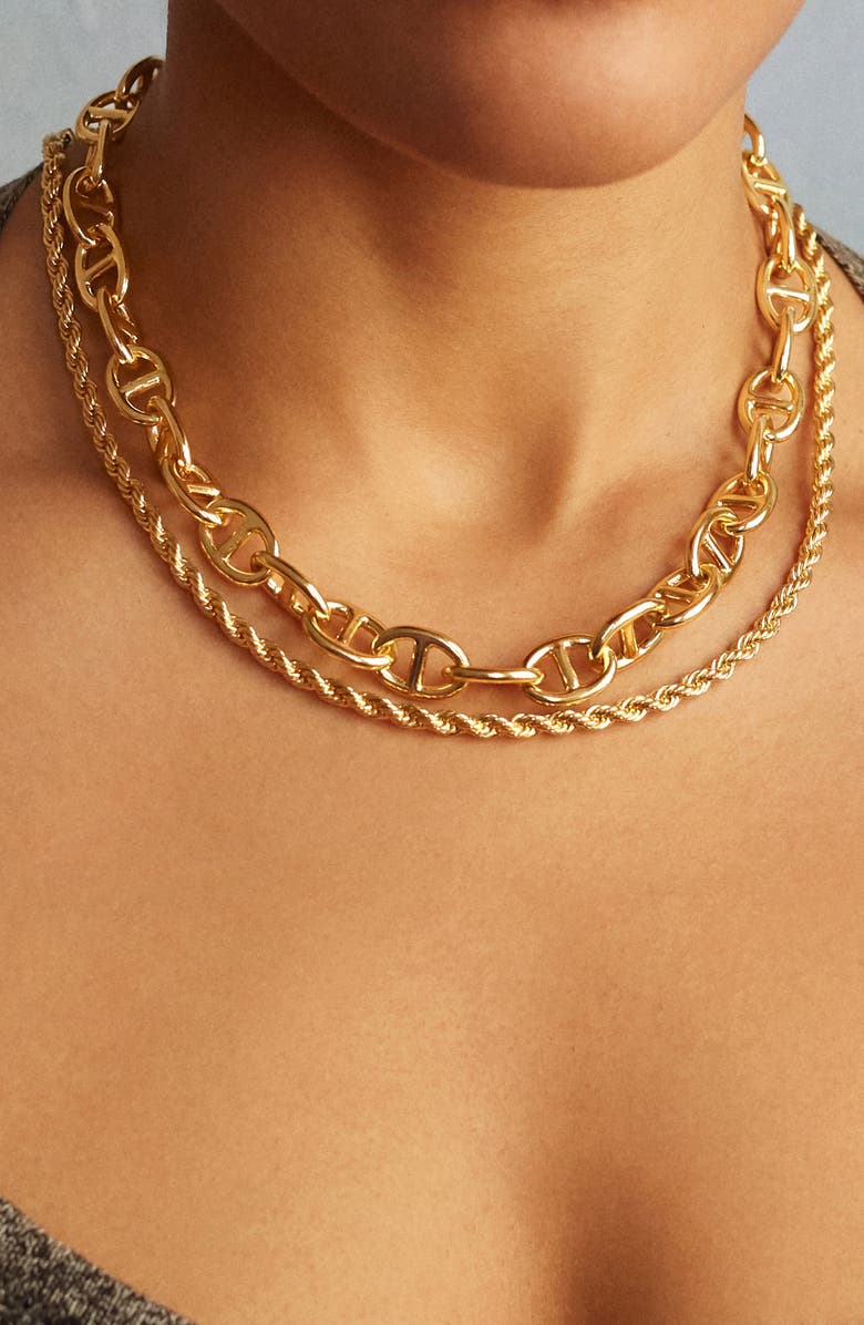 BaubleBar Mini Petra Necklace, Alternate, color, 