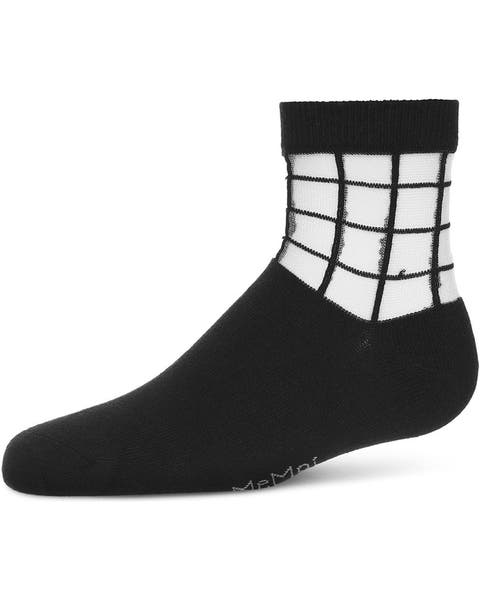 Window Pane Sheer Socks (Baby)