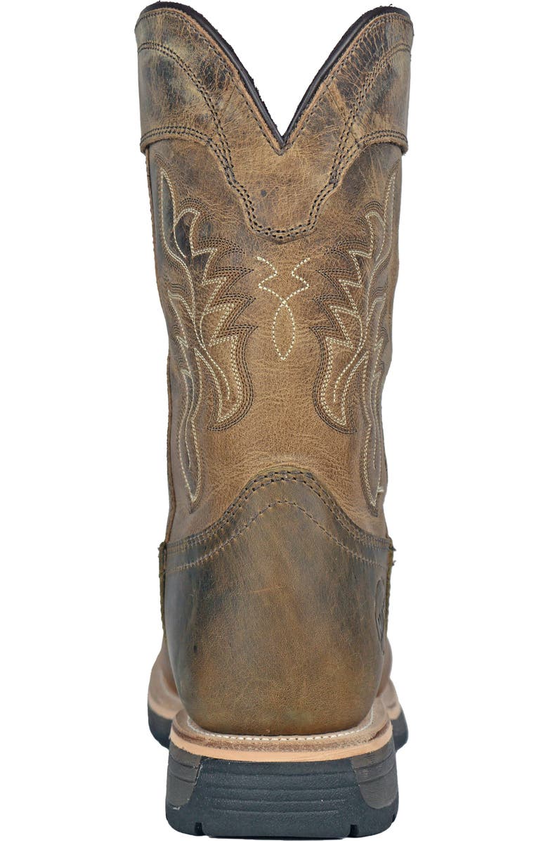 Hoss Boot Company HOSS Brisbee Distressed Composite Toe Work Boot, Alternate, color, Brown