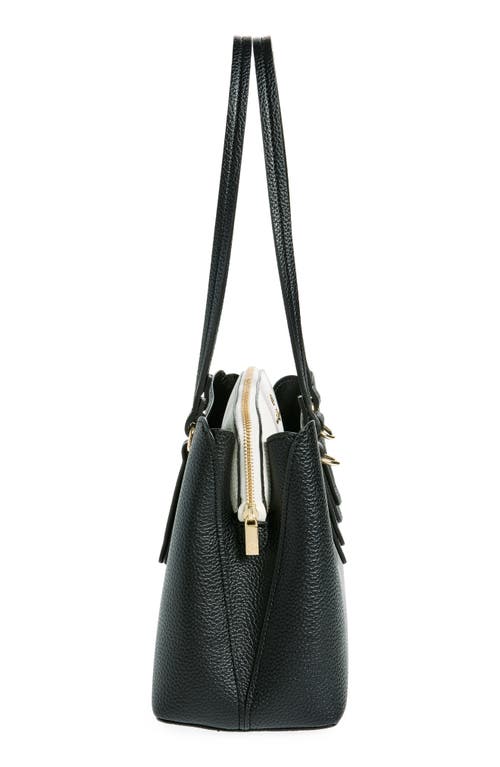 NANETTE LEPORE NANETTE LEPORE TRIPLE SECTION TOTE BAG 