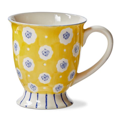 Mabel Footed Mug Multi Stoneware Everyday