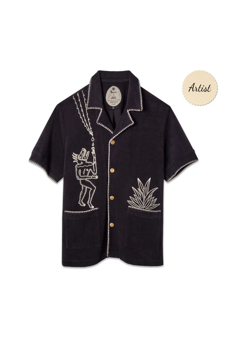 'Agua Mágica' Cabana Top, Main, color, Black