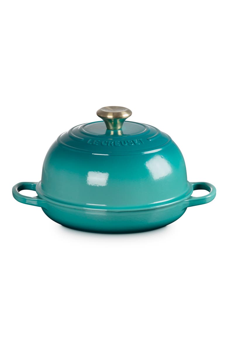 Enameled Cast Iron Bread Oven, Alternate, color, RIVIERA