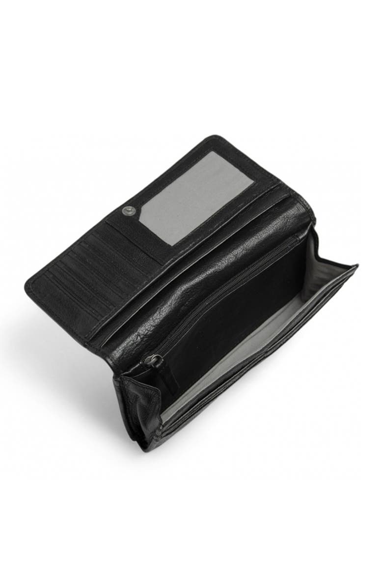 DAY & MOOD Bree Croc Embossed Leather Wallet, Alternate, color, 