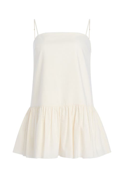 Ser.o.ya Krista Linen Mini Dress In White