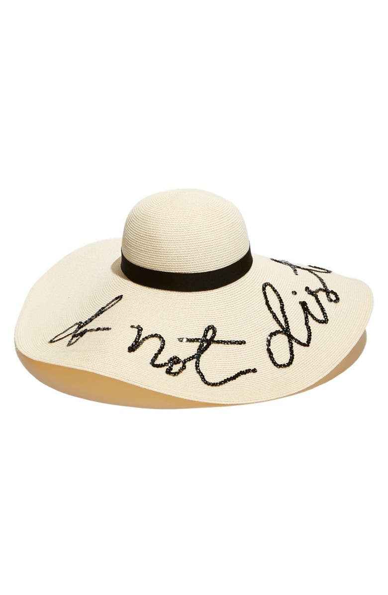 Eugenia Kim 'Sunny - Do Not Disturb' Straw Sun Hat, Main, color, 