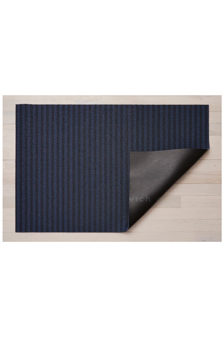 Breton Stripe Door Mat, Alternate, color, BLUEBERRY