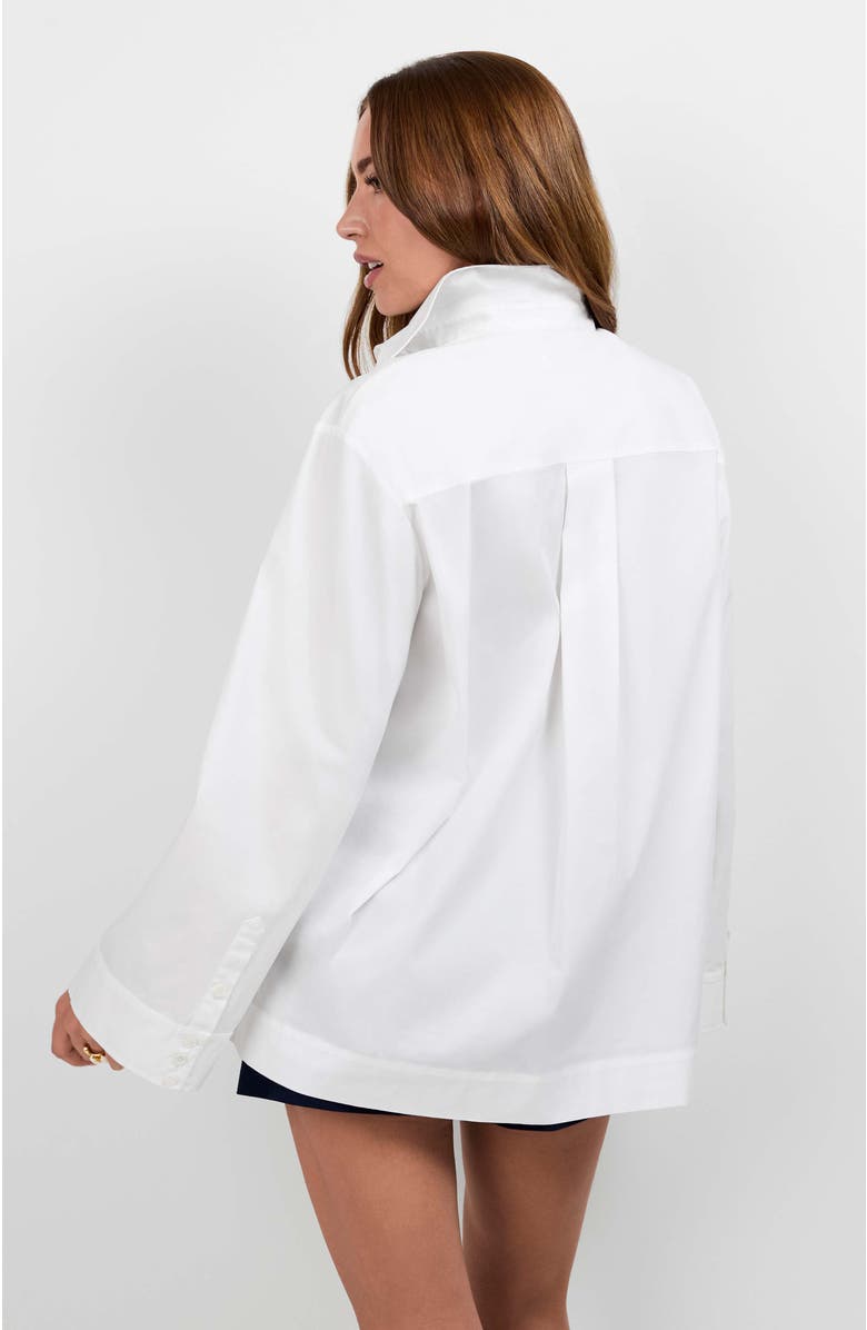 Trina Turk Olona Swing Top, Alternate, color, White