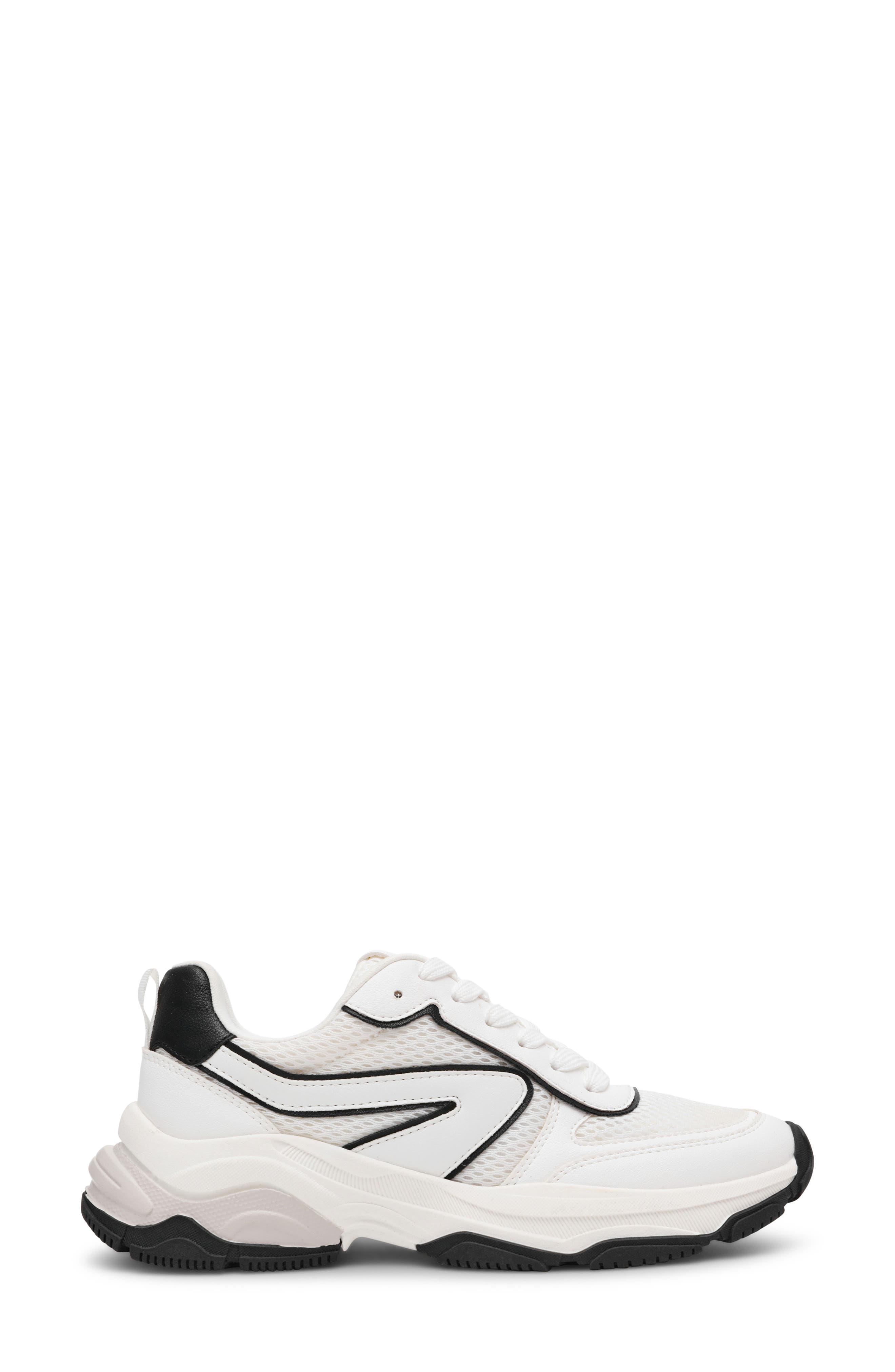 Comet Sneaker, Alternate, color, WHITE BLACK