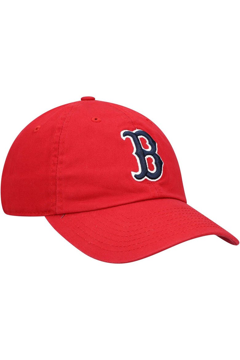 Men's '47 Red Boston Red Sox Clean Up Adjustable Hat, Alternate, color, Red