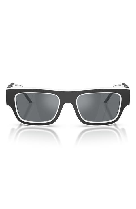Kids' 47mm Small Rectangular Sunglasses