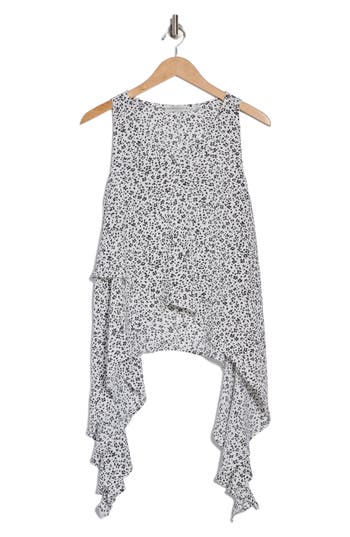 Patrizia Luca Printed Wrap Top