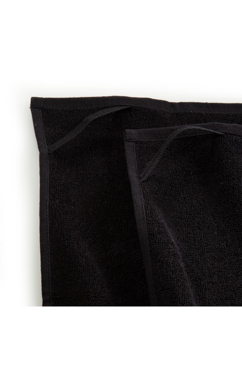 BergHOFF 2-Pack Gem Kitchen Towel, Alternate, color, Black